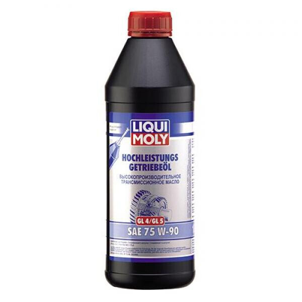 

Трансмиссионное масло Liqui Moly Hochleistungs-Getriebeoil 75W-90 GL 4+ 1 л.