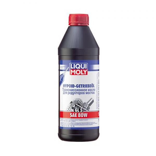 

Трансмиссионное масло Liqui Moly Hypoid-Geriebeoil SAE 80W (GL5) 1 л.