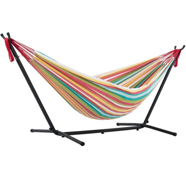 

Гамак со стойкой и сумкой Double Cotton Hammock with Stand