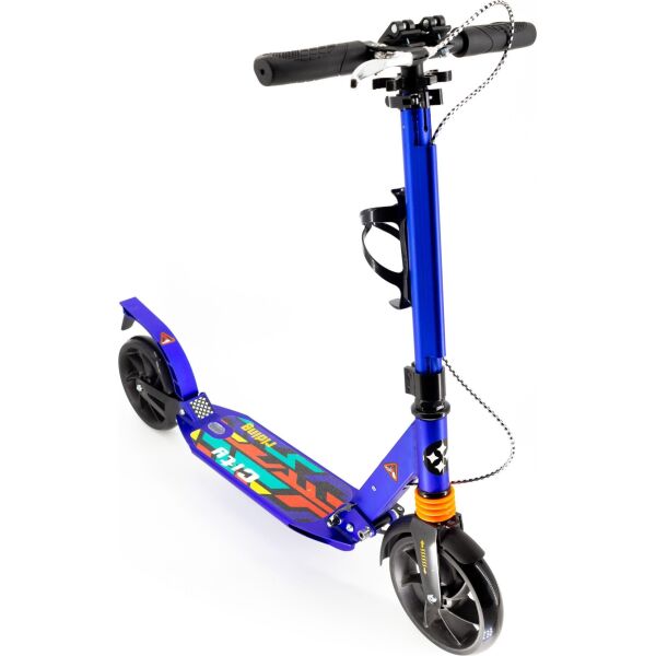

Самокат Scooter 683 Kids City Ручной тормоз с клипсой и подстаканником Синий