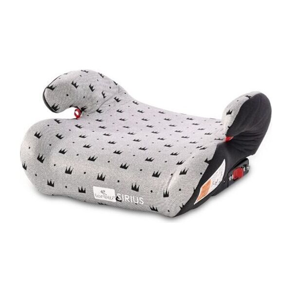 

Автокресло Lorelli SIRIUS Fix (15-36кг) (grey crowns)