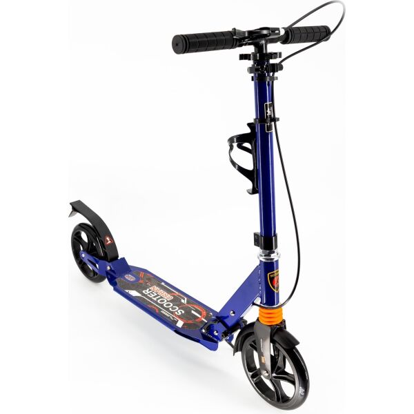 

Самокат Scooter с клипсой и подстаканником 116-C1 большие колеса Синий