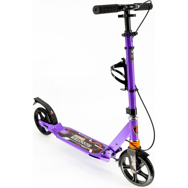 

Самокат Scooter с клипсой и подстаканником 116-C1 большие колеса Фиолетовый