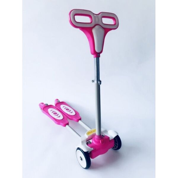 

Самокат детский 4 колеса Scooter 2020 New 25-1 Розовый