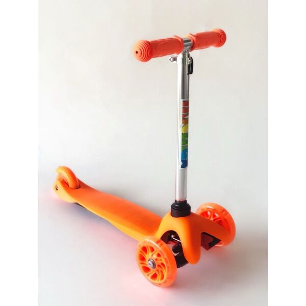 

Самокат детский Scooter 2020 New Колеса с подсветкой 038 Оранжевый