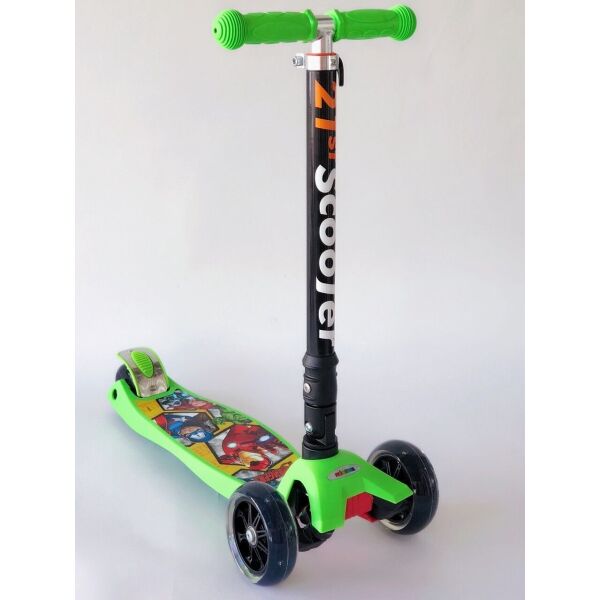

Самокат детский Scooter Pro с подсветкой колес 403 MZ-1 Салатовый