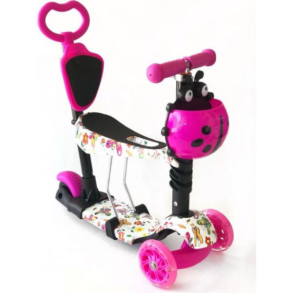 

Самокат-беговел 5 в 1 Scooter Pro PP5 Розовый
