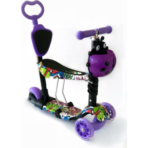 

Самокат-беговел 5 в 1 Scooter Pro PP5 Фиолетовый