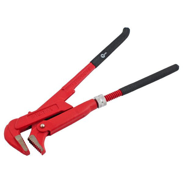 

Ключ трубный Intertool - рычажный 90° х 2(HT-0189)