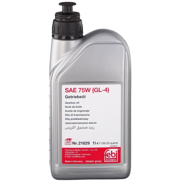 

Трансмиссионное масло Febi Gear Oil 75W GL-4 1 л.
