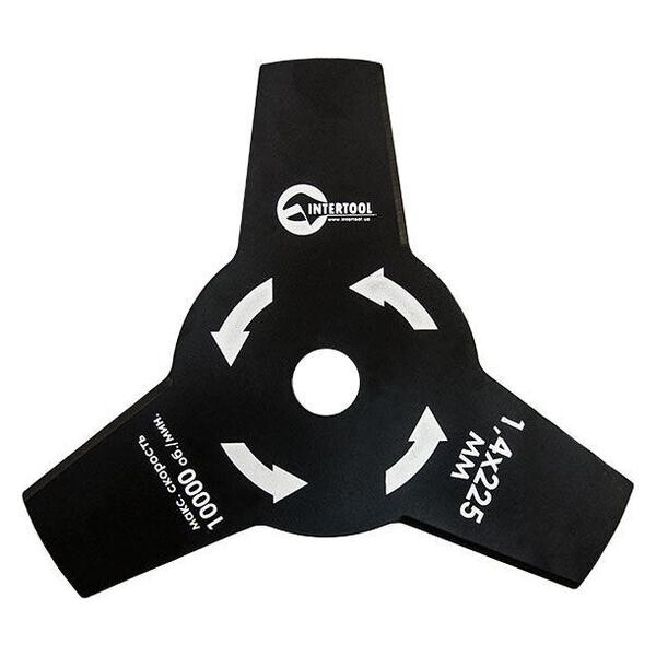 

Диск для триммера Intertool - 3-х лопастной(DT-2231K)