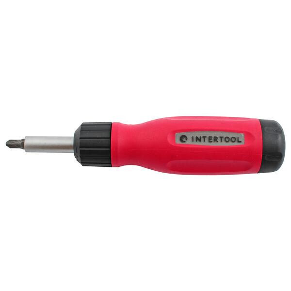 

Отвертка Intertool - реверсивная 12 ед.(VT-1003)