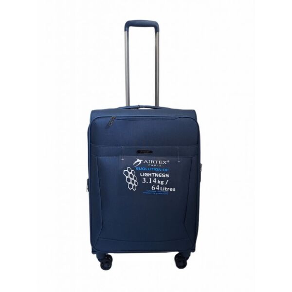 

Чемодан средний Airtex 830/24 синий