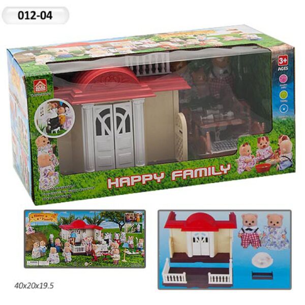 

Животные флоксовые Happy Family 012-04