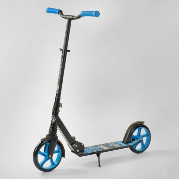 

Двухколесный самокат Best Scooter 'WOLF' 76537 Черный с синим