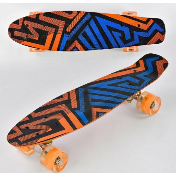 

Скейт Пенни борд F 7620 Best Board колеса ПУ светящиеся