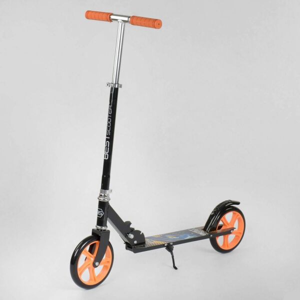 

Самокат детский двухколесный Best Scooter 42714 Черный с оранжевым, колеса PU, d=20см