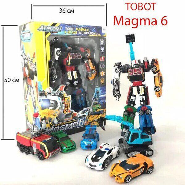 

Трансформер Тобот 6в1 Магма 6 TOBOT Magma 6 523