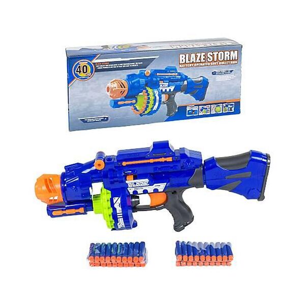 

Автомат 7051 с мягкими пулями, на батарейках, в коробке