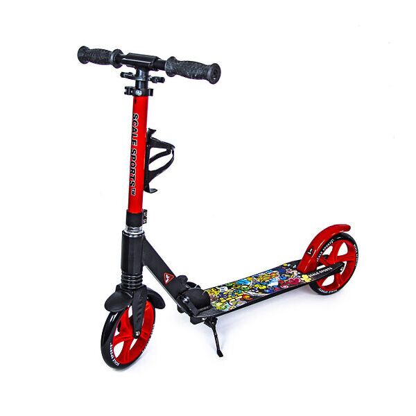 

Самокат Scale Sports SS-15 двухколесный 200 мм Red