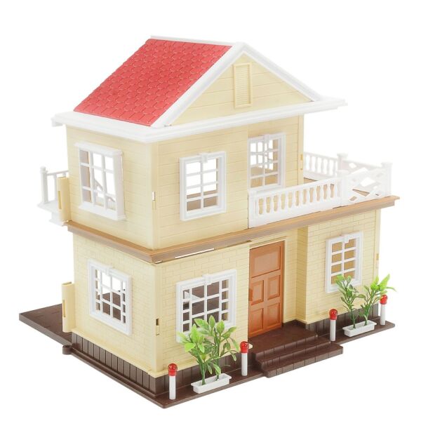 

Вилла "Счастливая семья" 1514, 2 этажа, подсветка, без мебели и кукол