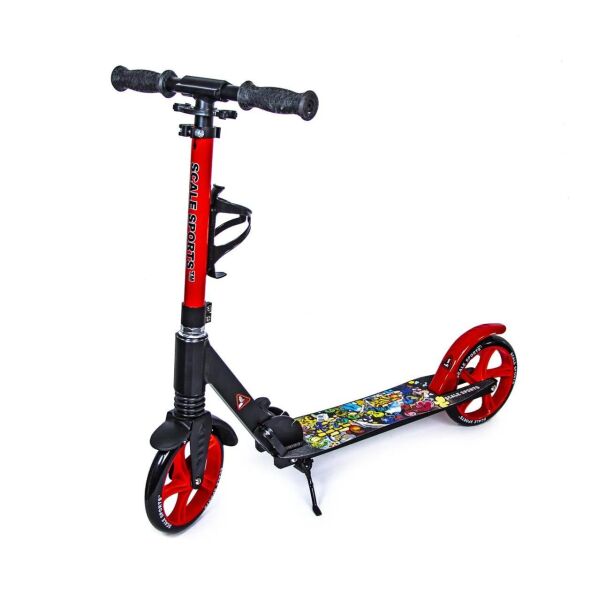 

Самокат двухколесный складной Scale Sports SS-15 200 мм Красный