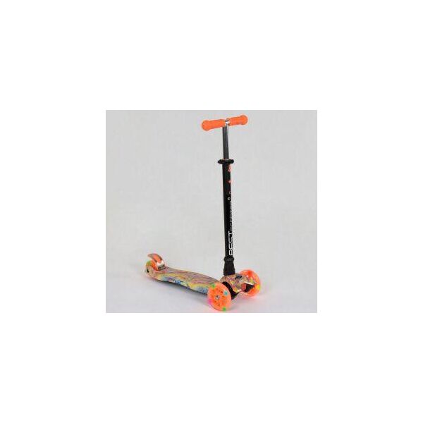 

Самокат трехколесный MAXI Best Scooter, светящиеся колеса