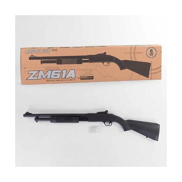 

Автомат ZM 61 L 00031 (12) на пульках, пластиковый