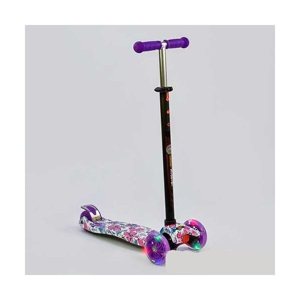 

Самокат Best Scooter А 25464 /779-1319 MAXI, 4 колеса PU, свет