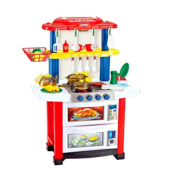 

Кухня детская игровая 758A Красная