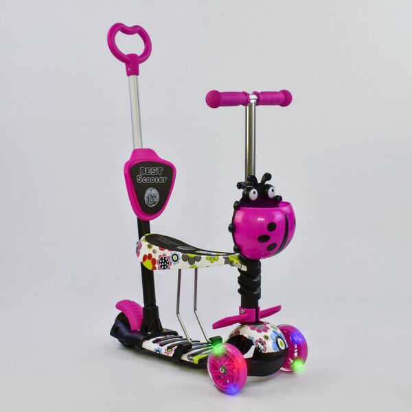 

Самокат Best Scooter 5 в 1 'Абстракция' 13400 подсветка колес