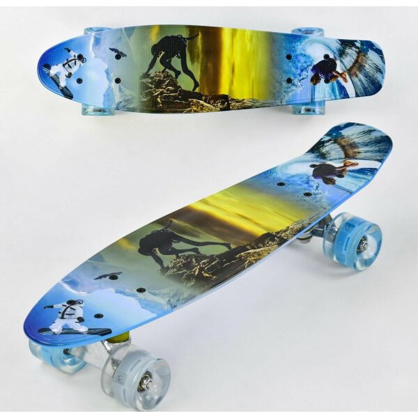 

Скейт детский Penny board F 3270 Пенни борд со светящимися колесами