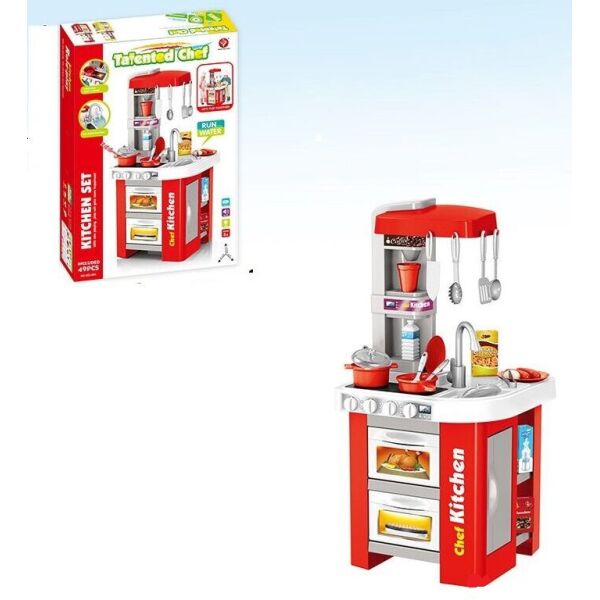 

Детская игровая Кухня 922-48A, течет вода (высота 72 см)