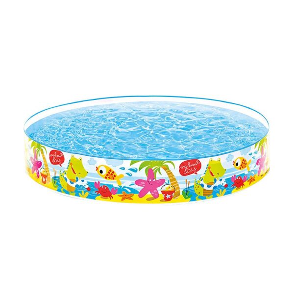 

Бассейн детский «Intex» 56451NP Beach Snapset Pool (152-25 см, объем 370 л)