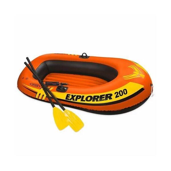 

Двухместная надувная лодка Intex 58331 (185 x 94 x 41 см) Explorer 200 Set + Пластиковые весла и насос