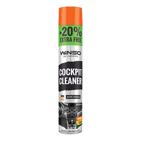 

Поліроль для панелі приладів WINSO Cockpit Cleaner 750ml, апельсин