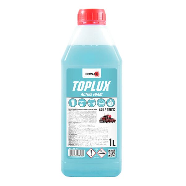 

Піна активна концентрат NOWAX для безконтактної мийки TOPLUX ACTIVE FOAM 1L 1:120