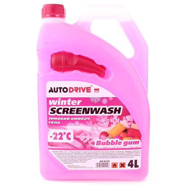 

Склоомивач зимовий Auto Drive Bubble Gum -22°C