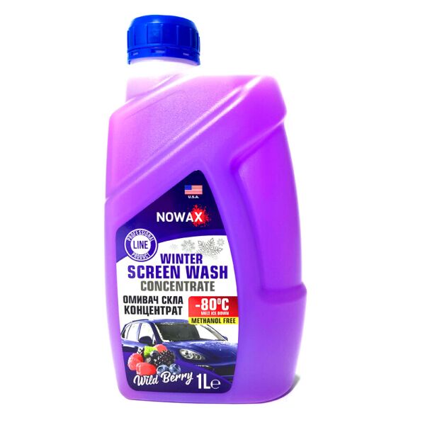 

Склоомивач зимовий Nowax Wildberry концентрат -80°C 1L