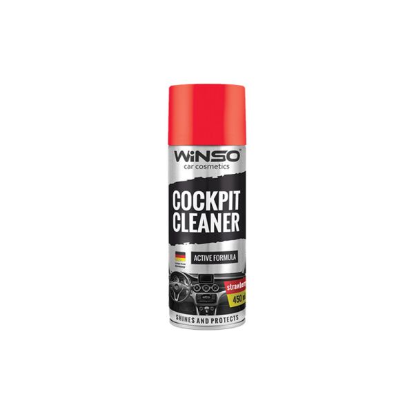 

Поліроль для панелі приладів WINSO Cockpit Cleaner 450ml, полуниця