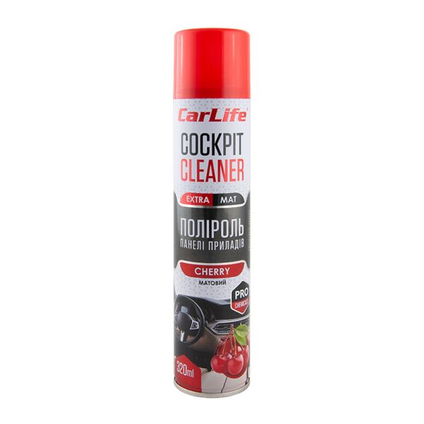 

CarLife поліроль для панелі приладів Вишня Cockpit Cleaner EXTRA MAT 320мл