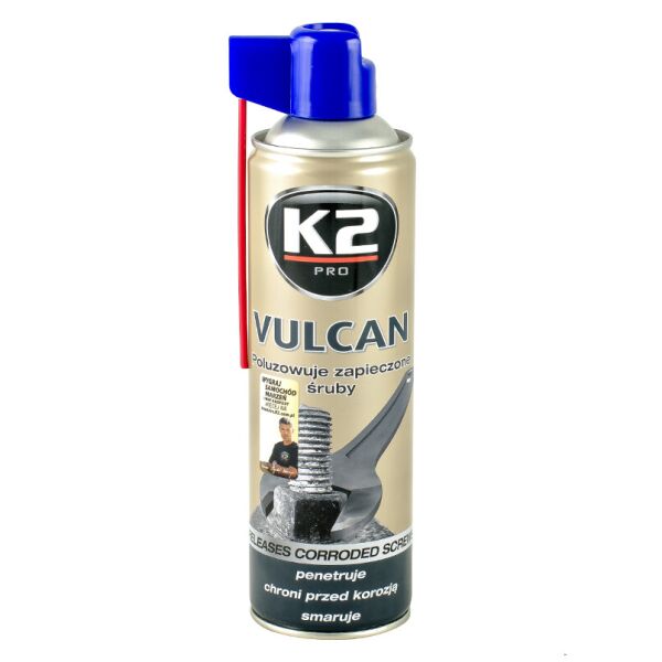 

K2 VULCAN 500ml Засіб для полегшення відкручування болтів