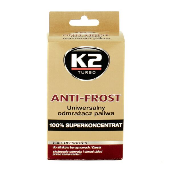 

K2 TURBO ANTI FROST засіб для видалення води з палива, 50мл