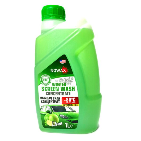 

Склоомивач зимовий Nowax Lime концентрат -80°C 1L