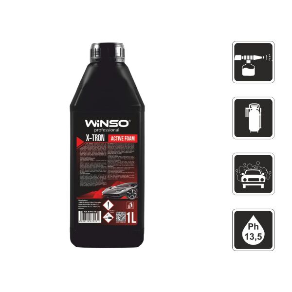 

Активна піна для безкон. мийки X-Tron Active Foam Active Foam (концетрат 1:4 - 1:3 для пінокомл), 1л