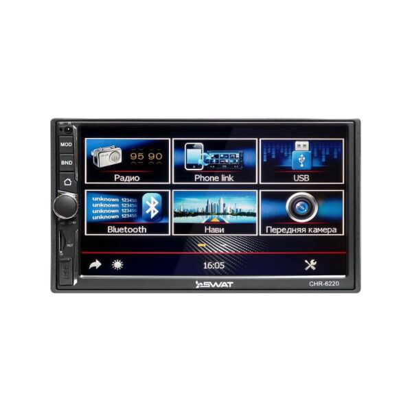 

Автомагнітола 2DIN Swat CHR-6220SD с GPS