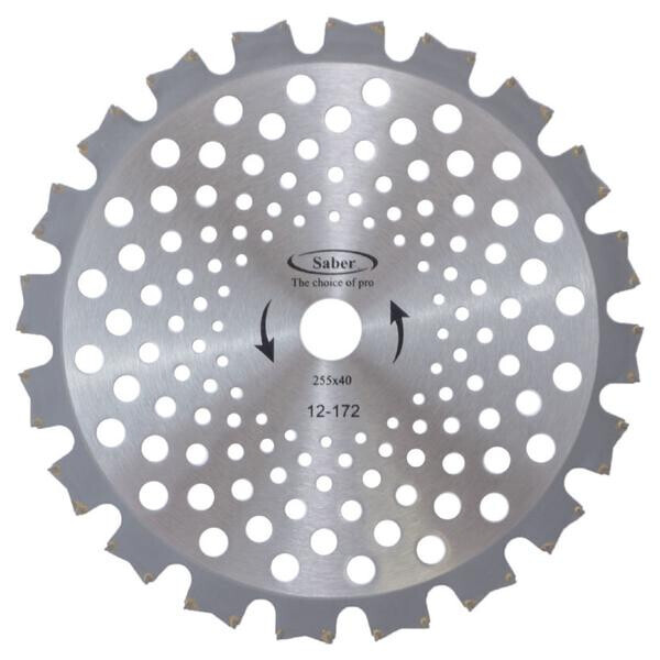 

Диск для триммера KosiKosa - 255 мм x 40Т победитовый двухсторонний Saber(4717)