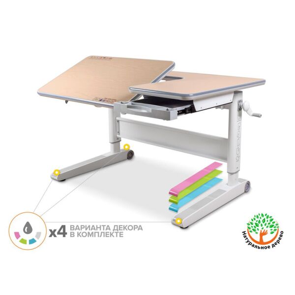 

Парта Mealux RichWood Multicolor MG (BD-840 MG/MC)
