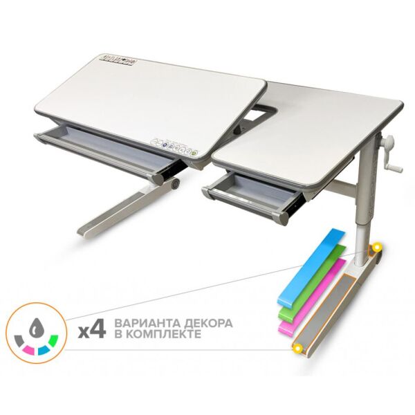 

Парта Mealux Sherwood XL Multicolor Lite (BD-860 W/MC Lite)