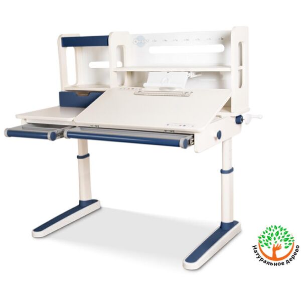 

Парта Mealux Oxford BL (BD-930 BL с полкой)